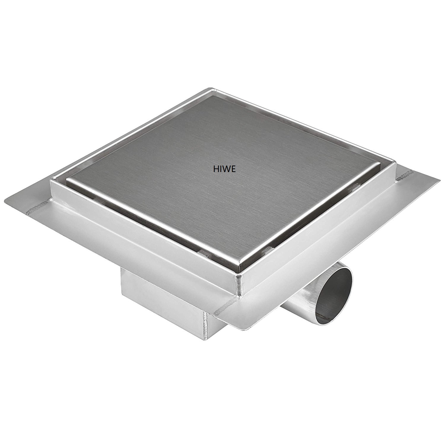 stainless steel square shower drain HWS118