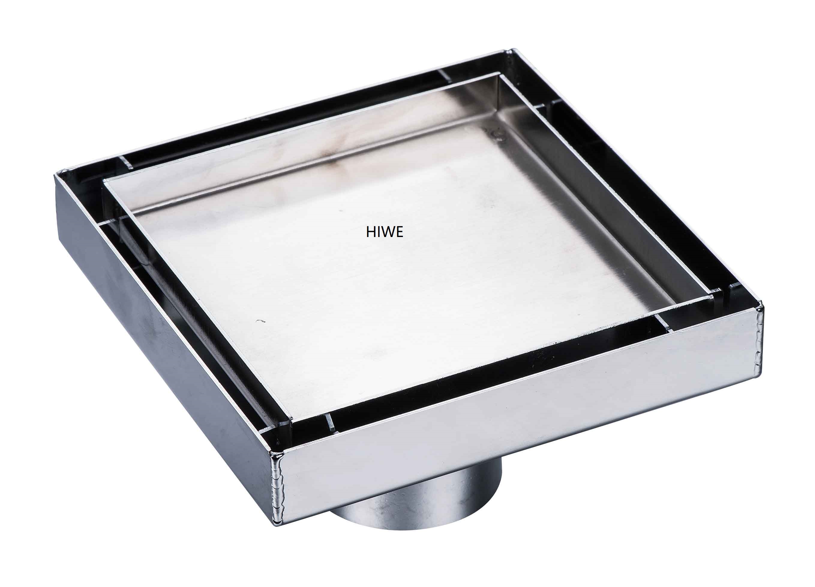 invisible Tile insert square shower drain HWS103V