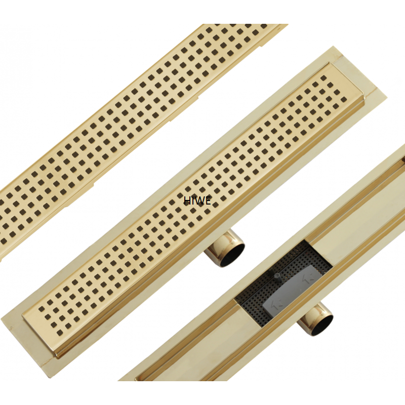 stainless steel linear shower drain HW117J