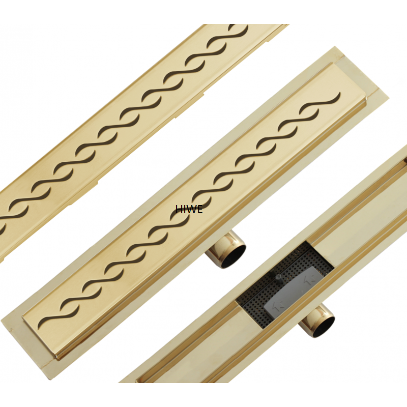 stainless steel linear shower drain HW110J