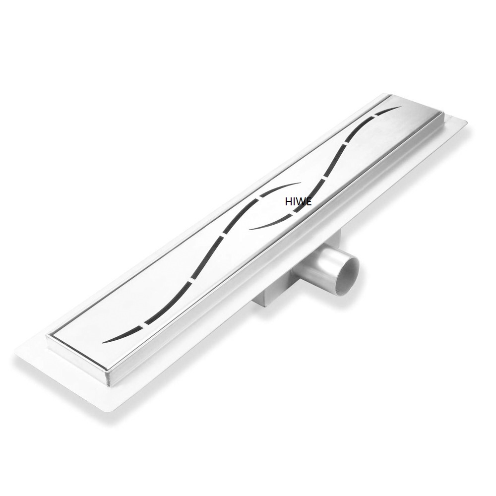 stainless steel linear shower drain HW107